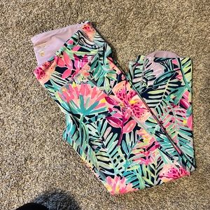 Lilly Pulitzer cropped leggings NWOT S